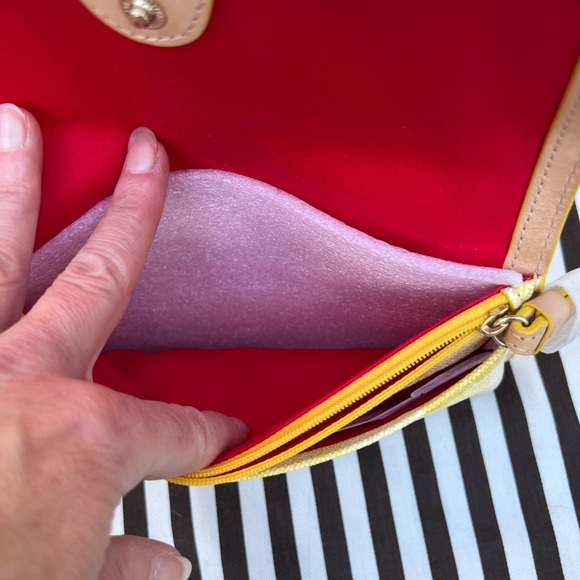 Dooney & Bourke Quadretto Check Milly Wristlet